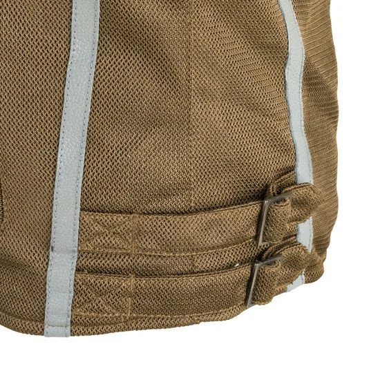 Men's Motorcycle Jacket W-TEC Bellvitage - Brown