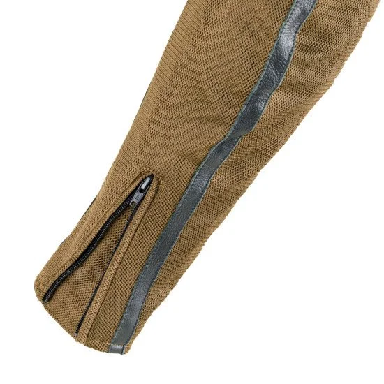 Men's Motorcycle Jacket W-TEC Bellvitage - Brown