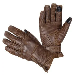 Men's leather motorcycle gloves W-TEC Inverner - Brown Men's leather motorcycle gloves W-TEC Inverner - Brown
