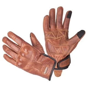 Leather Motorcycle Gloves W-TEC Dahmer - Dark Brown Leather Motorcycle Gloves W-TEC Dahmer - Dark Brown