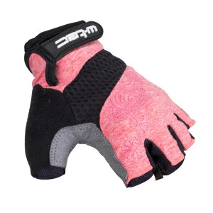 Womens cycling gloves W-TEC Atamac - gray - pink Womens cycling gloves W-TEC Atamac - gray - pink